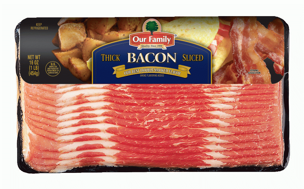 Our Family  bacon, sliced double smoked Full-Size Picture